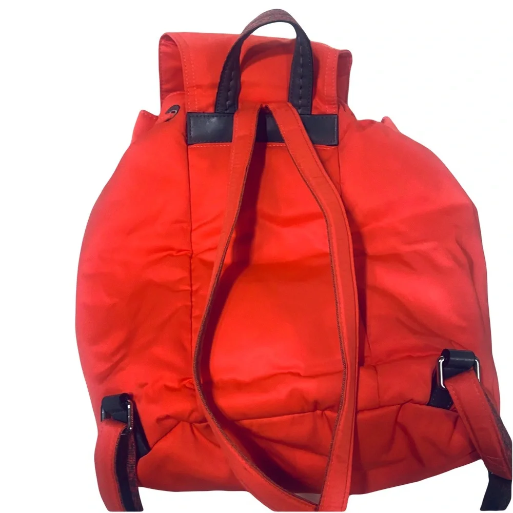 New Vera Bradley Midtown Cargo Coral Backpack with Padded Straps